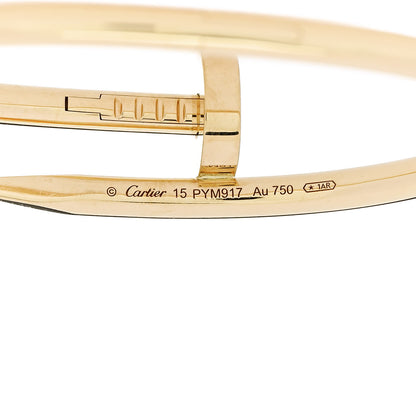 Cartier 18K Yellow Gold Juste Un Clou Bracelet 15 3 of 3
