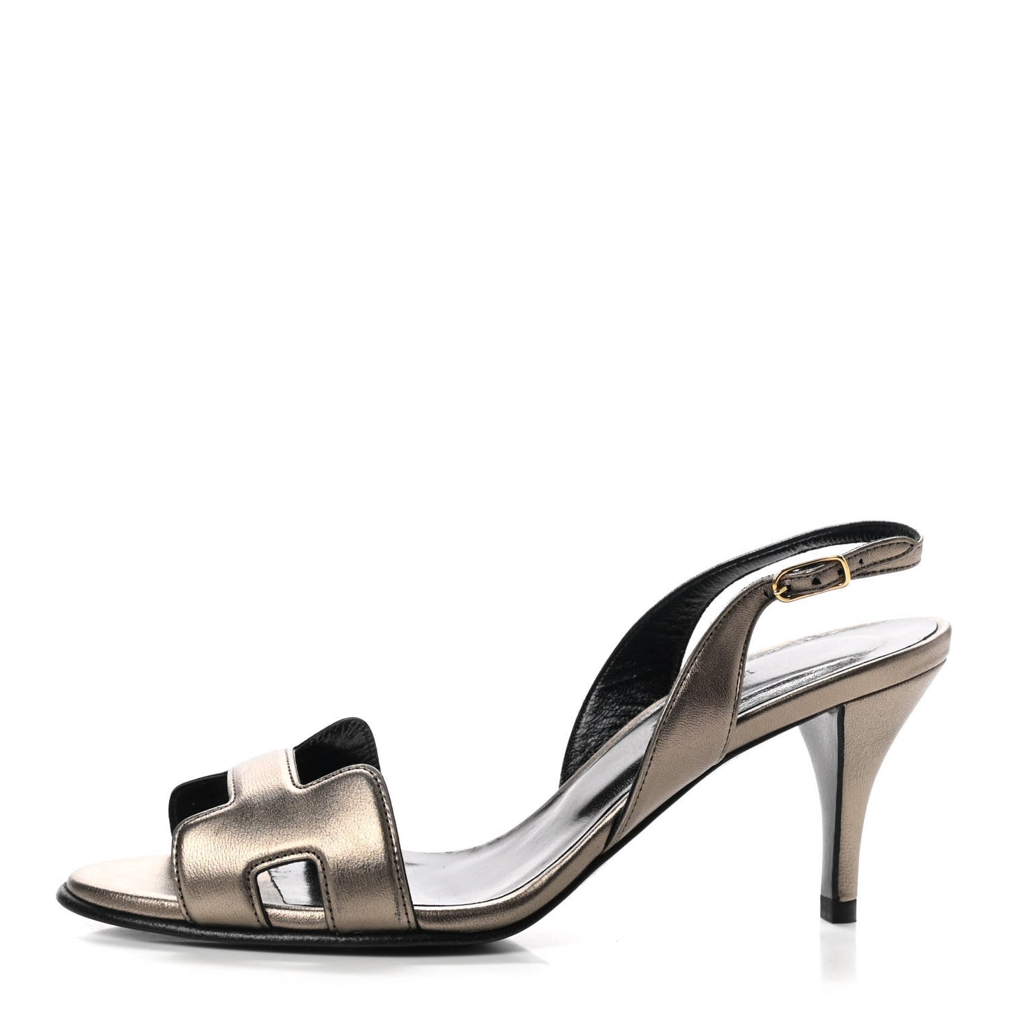 Metallic Nappa Night 70 Slingback Sandals 36 Mordore