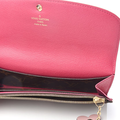 Louis Vuitton Monogram Bloom Flower Emilie Wallet 4 of 6