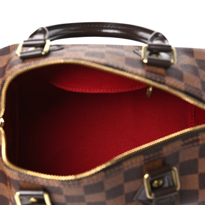 Louis Vuitton Damier Ebene Speedy Bandouliere 25 5 of 10