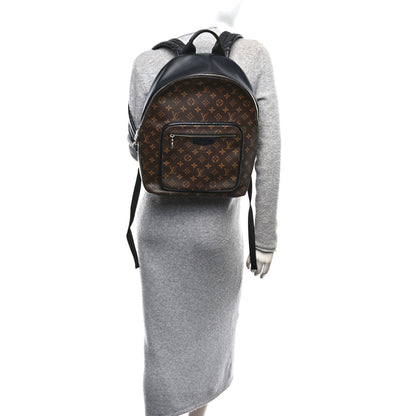 Louis Vuitton Monogram Macassar Josh NM Backpack 3 of 9