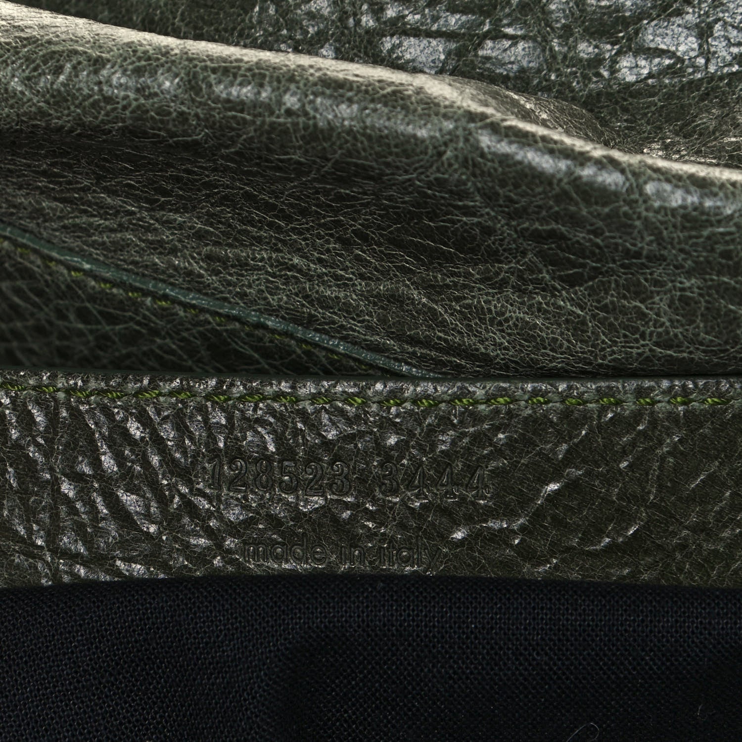 Balenciaga Agneau Classic Hardware Twiggy Vert Thyme 7 of 12