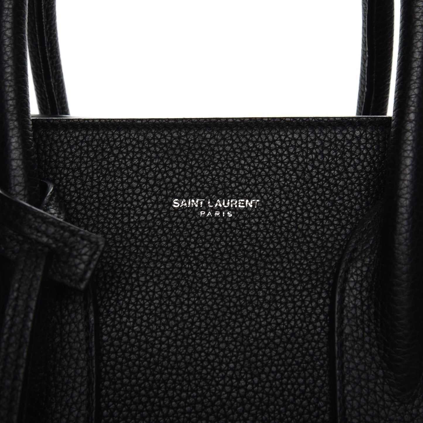 Grained Calfskin Small Supple Sac De Jour Black