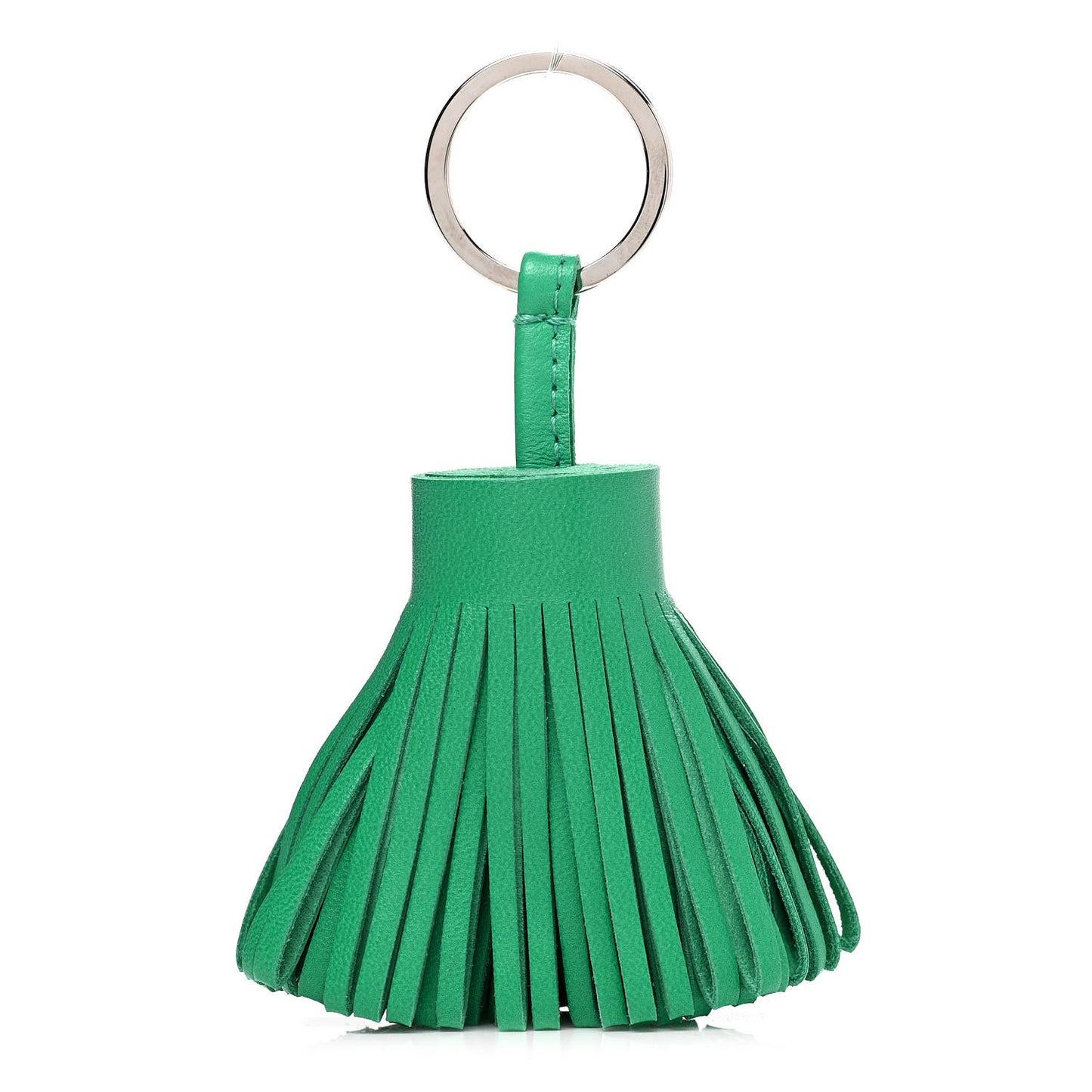 Lambskin Carmen Tassel Key Holder Menthe