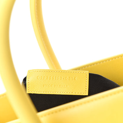 Saint Laurent Calfskin Small Sac De Jour Bag Yellow 9 of 10
