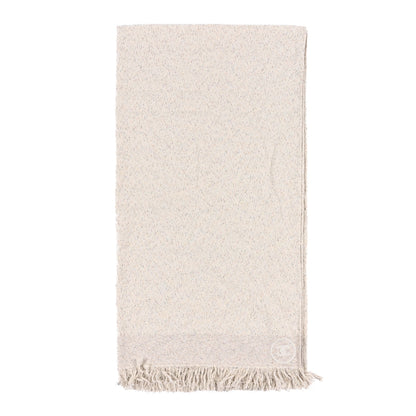 Chanel Cotton Woven CC Beach Towel Beige Multicolor 1 of 4