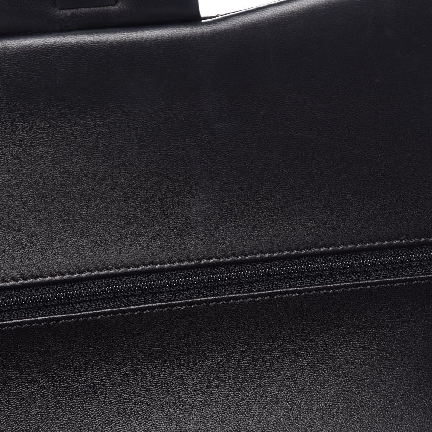 Lambskin Quilted Jumbo Double Flap Black