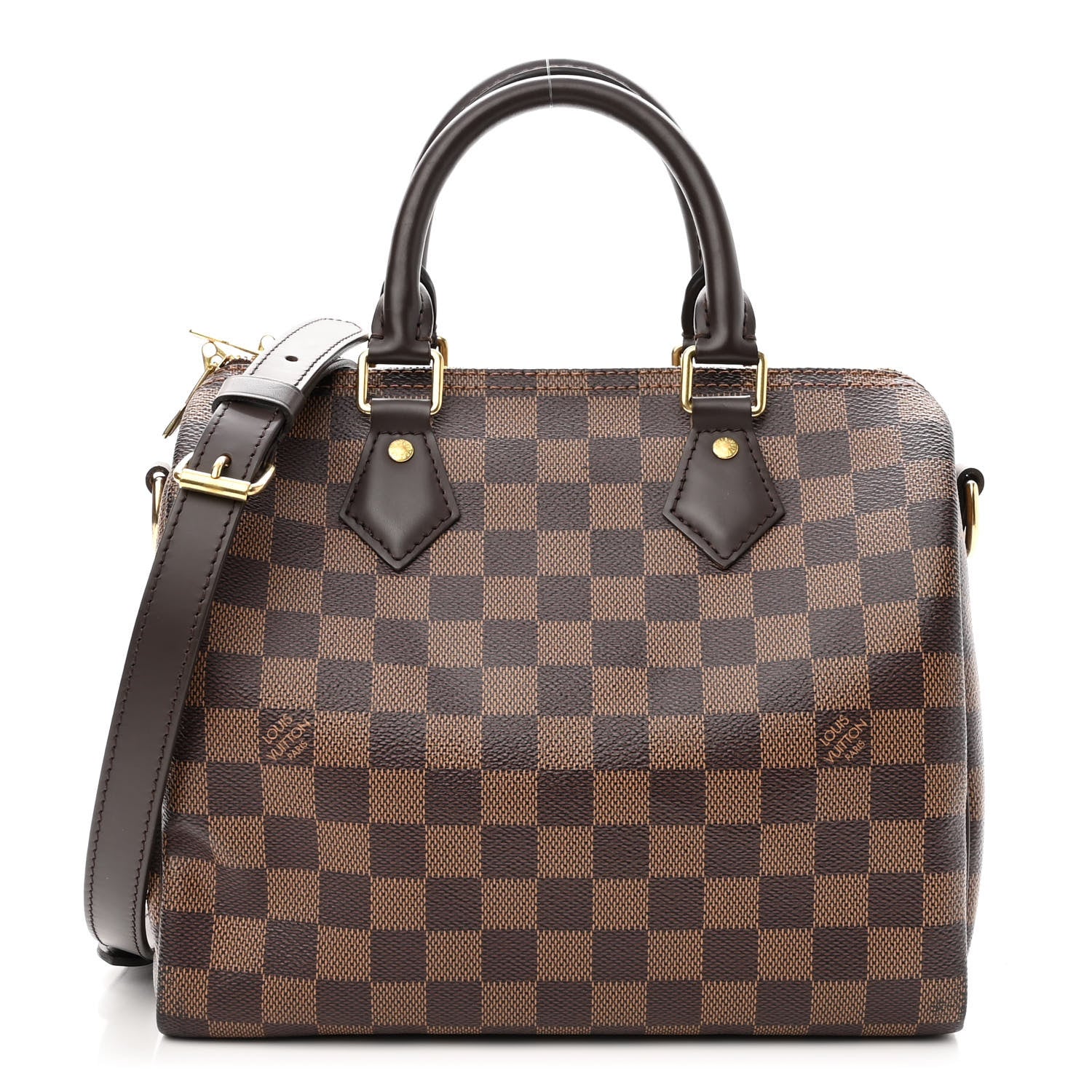 Louis Vuitton Damier Ebene Speedy Bandouliere 25 1 of 10