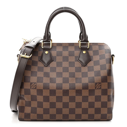 Louis Vuitton Damier Ebene Speedy Bandouliere 25 1 of 10