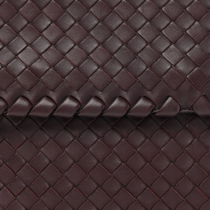 Bottega Veneta Nappa Intrecciato Large Olimpia Bag Burgundy 9 of 14