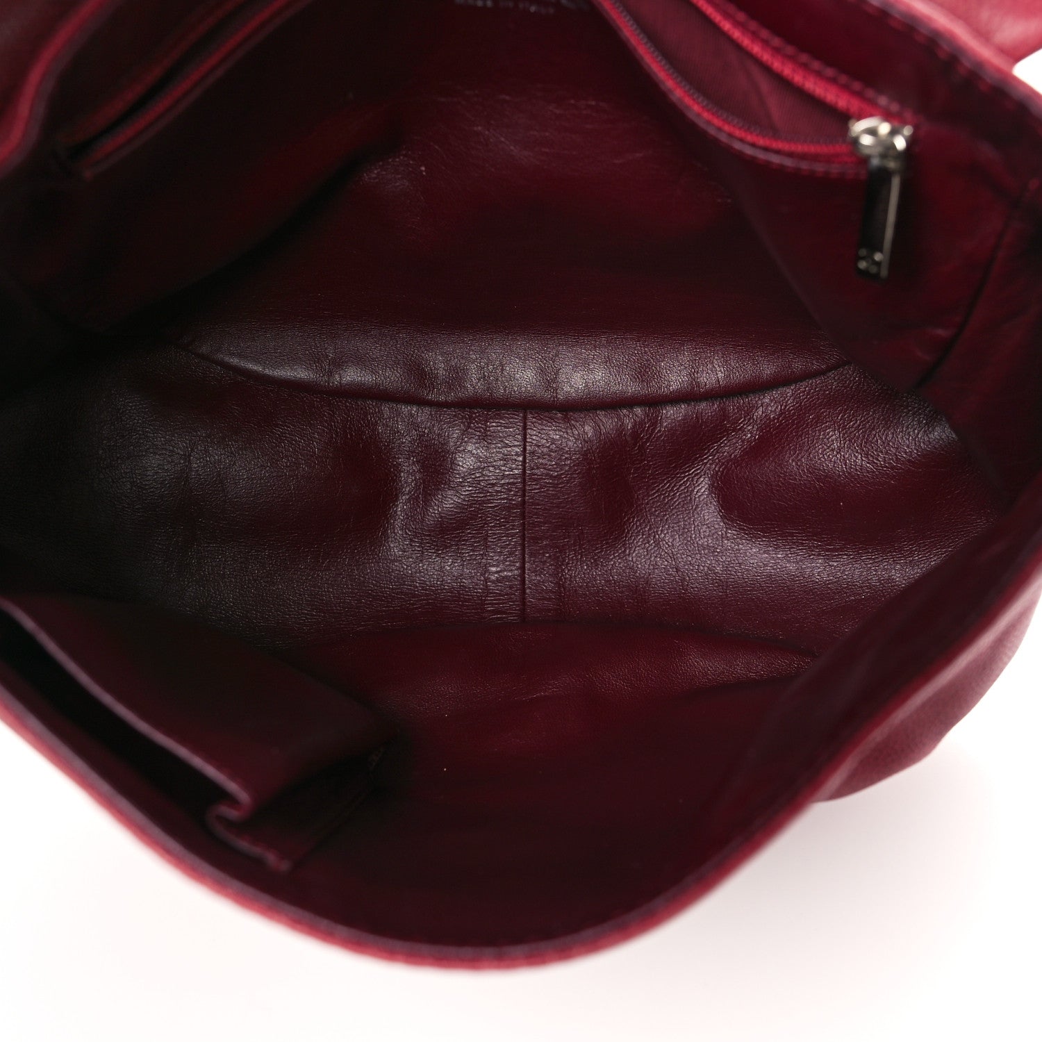 Chanel Caviar Large Half Moon Flap Red 5 of 8