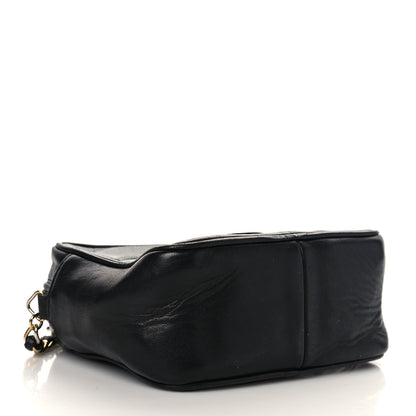 Chanel Lambskin CC Tassel Camera Case Black 4 of 11