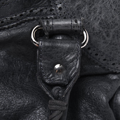 Balenciaga Agneau Giant Brogues Hardware City Anthracite 28 of 33