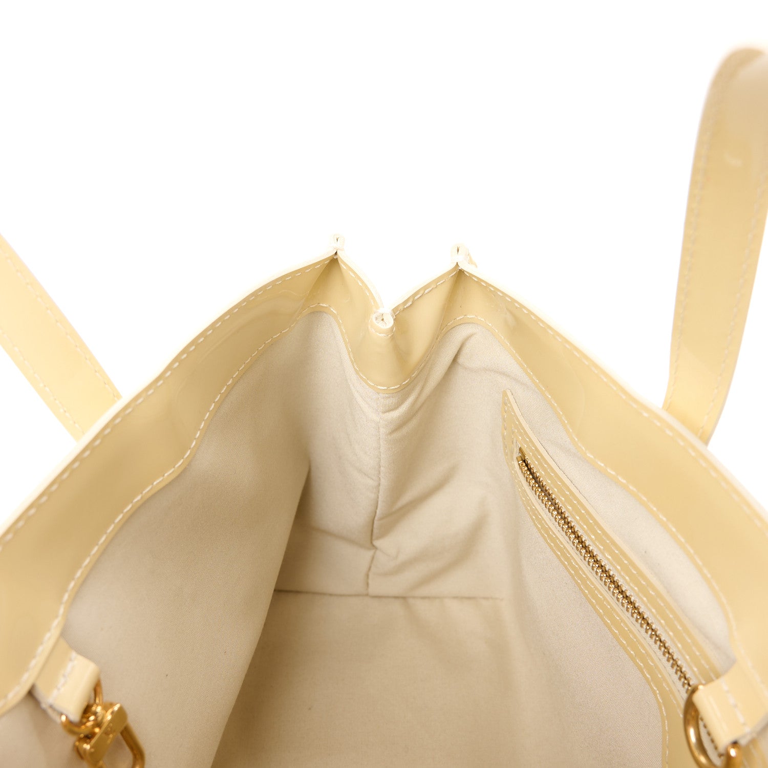 Louis Vuitton Vernis Wilshire PM Blanc Corail 13 of 13