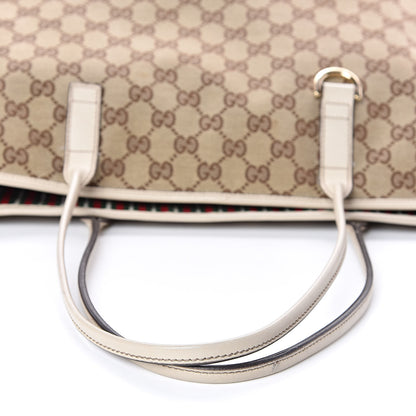 Gucci Monogram Large New Britt Tote Off White 11 of 15