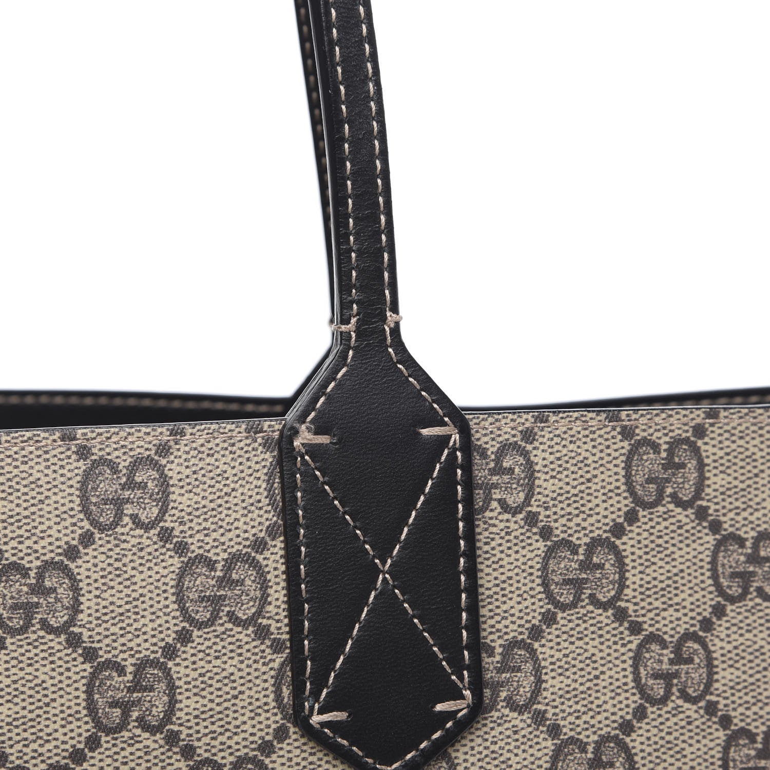 Gucci GG Supreme Monogram Small Reversible Tote Dark Brown 12 of 17