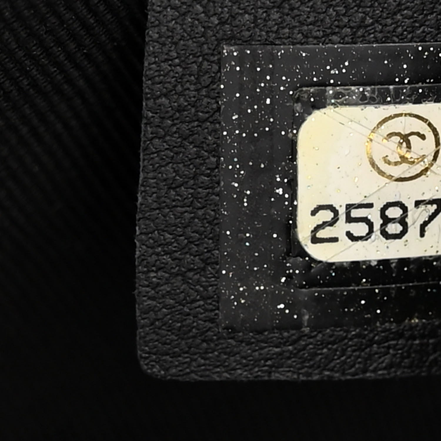 Chanel Crumpled Calfskin PVC Quilted Backpack Black 8 of 12