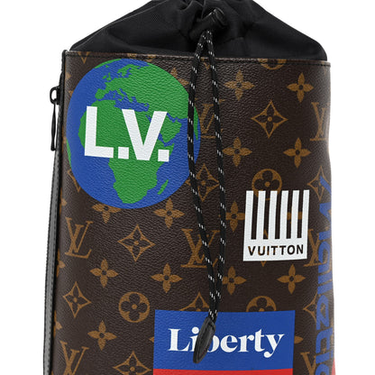 Louis Vuitton Monogram Chalk Sling Bag Marron 7 of 9