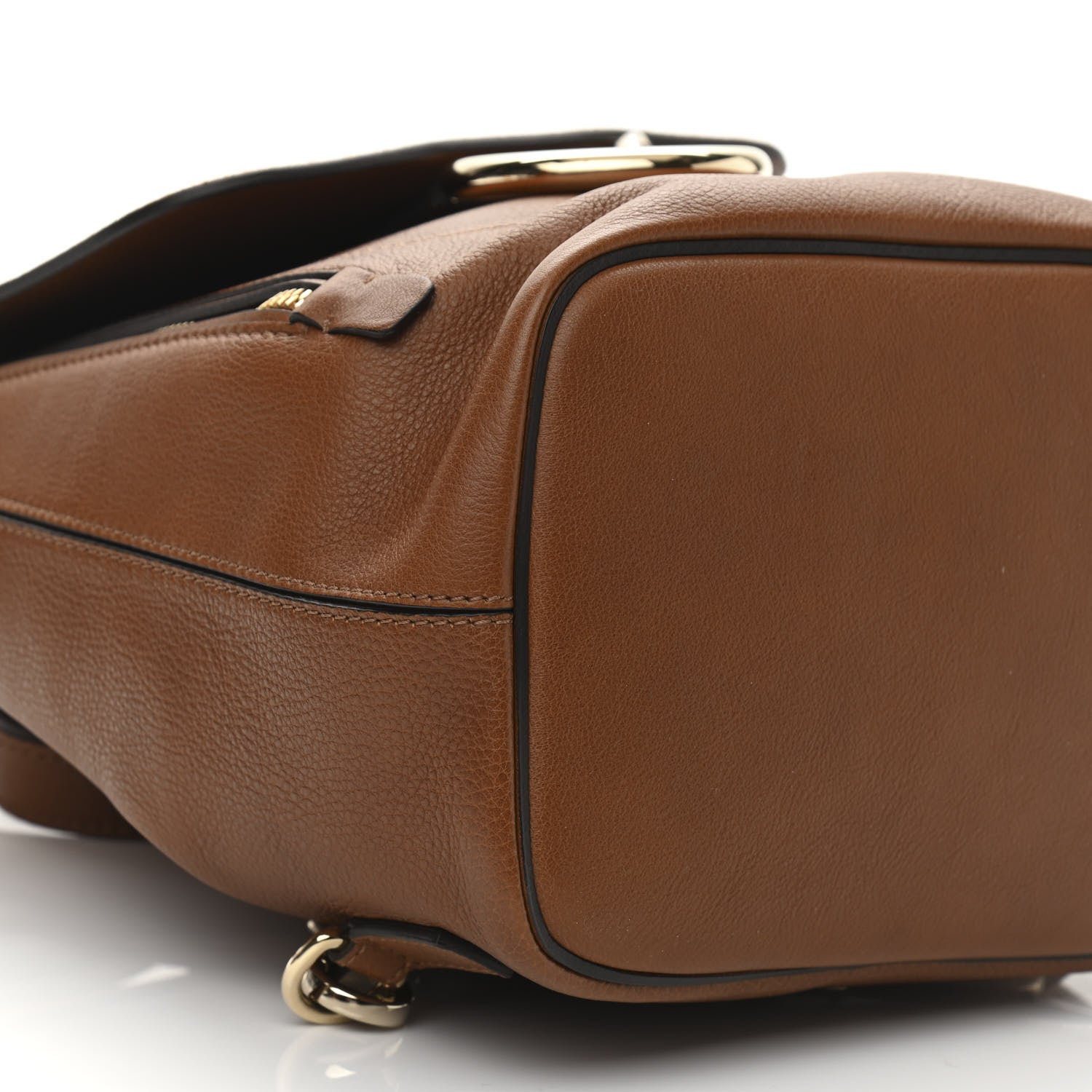 Chloe Suede Calfskin Medium Faye Backpack Tan 9 of 10
