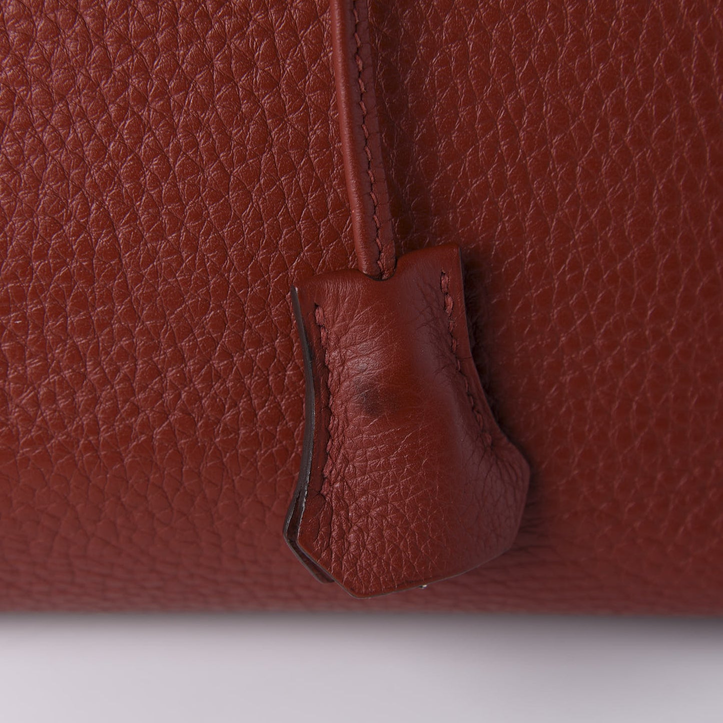 Taurillon Clemence Birkin 35 Brique