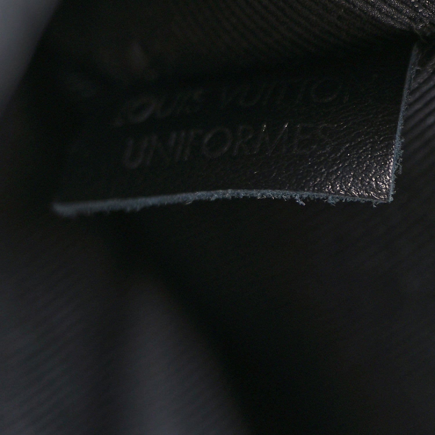 Louis Vuitton Taurillon Monogram Uniformes Solar Ray Soft Pochette Volga Belt Bag Black 6 of 9