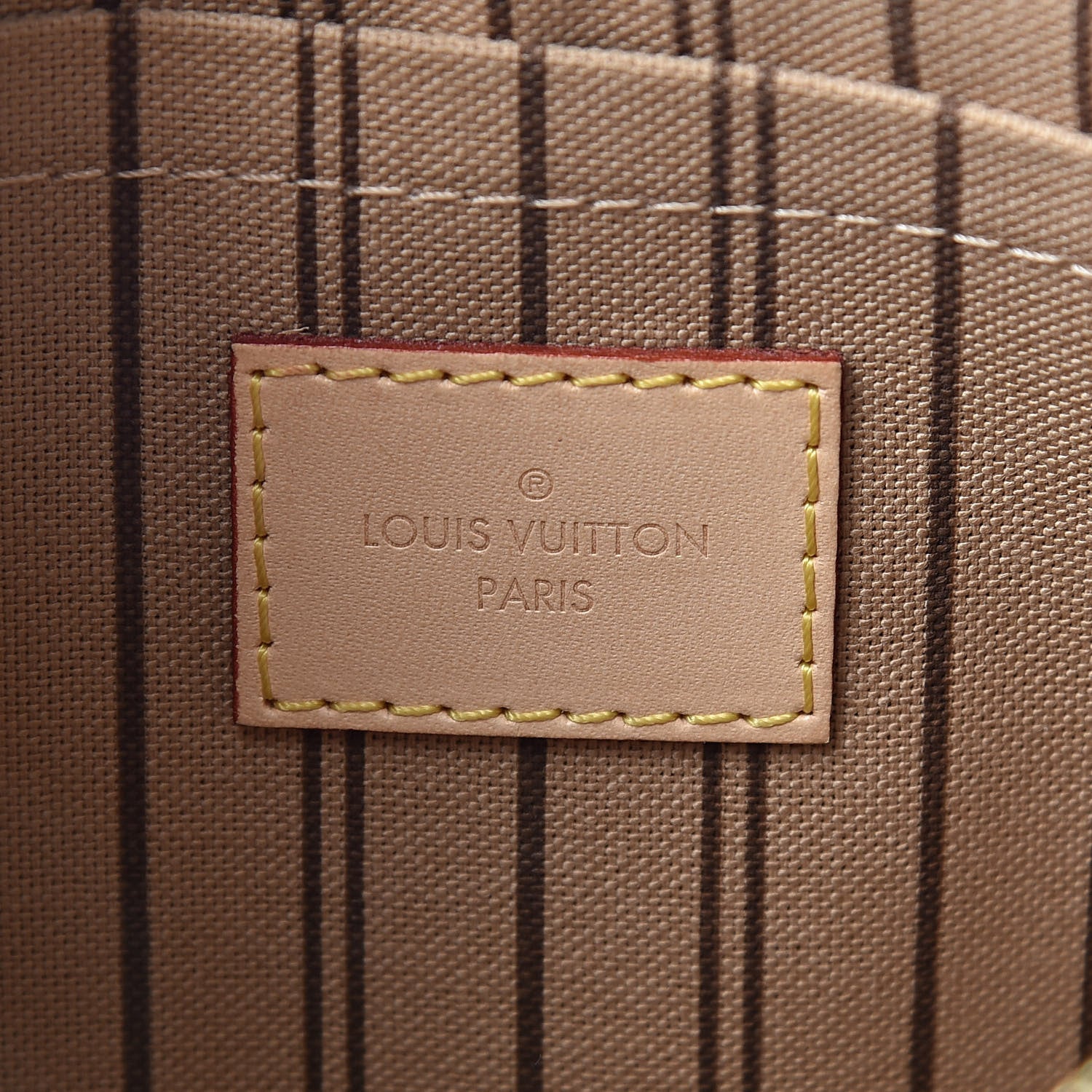 Louis Vuitton Monogram Neverfull MM GM Pochette 6 of 9