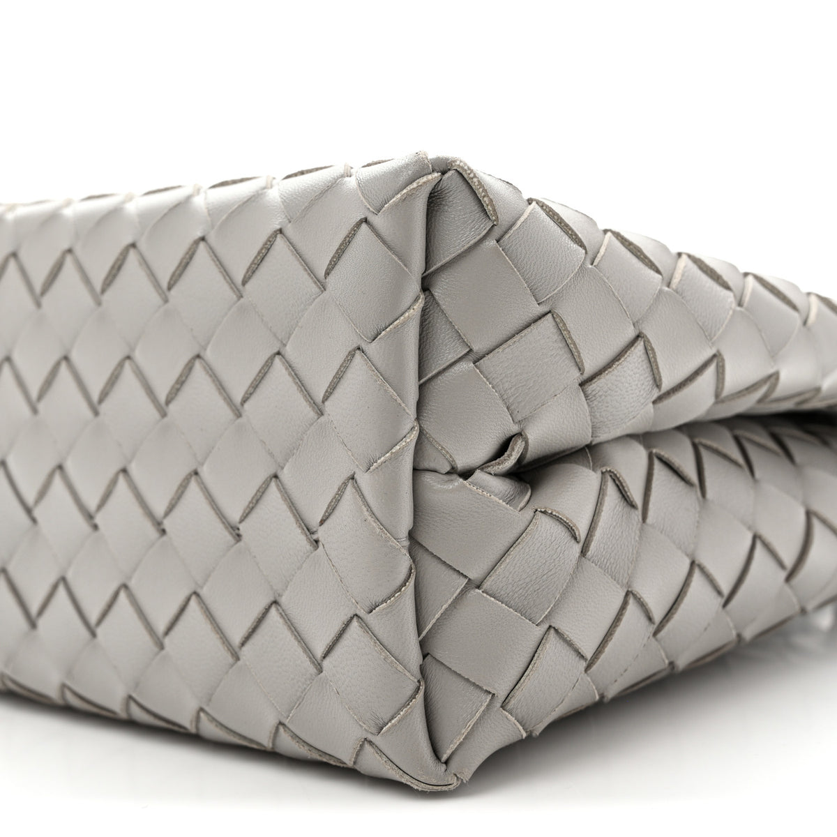 Bottega Veneta Nappa Intrecciato Small Andiamo Shoulder Bag Sterling 9 of 12