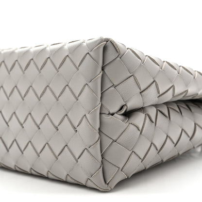 Bottega Veneta Nappa Intrecciato Small Andiamo Shoulder Bag Sterling 9 of 12