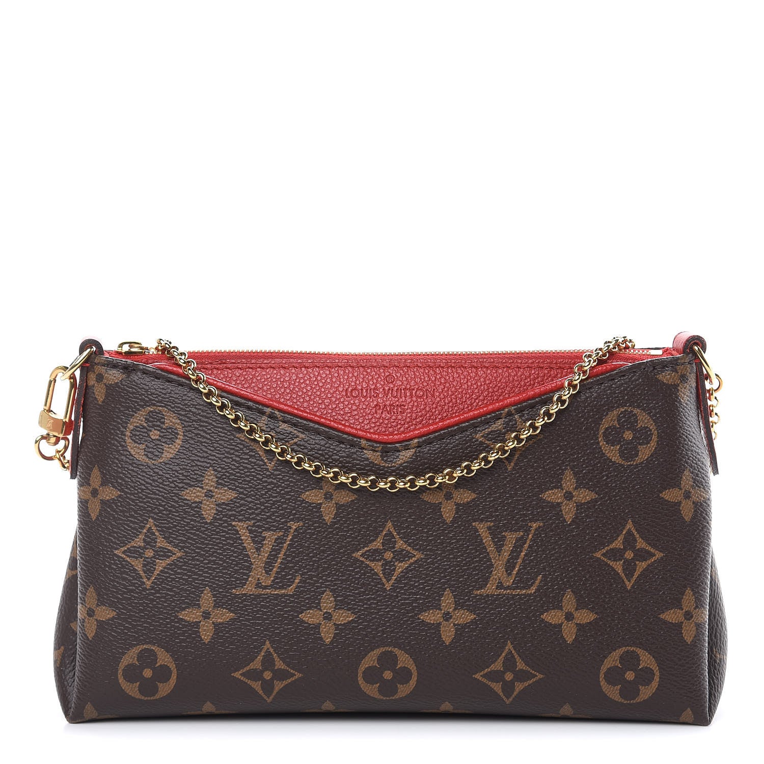 Louis Vuitton Monogram Pallas Clutch Cherry 1 of 11
