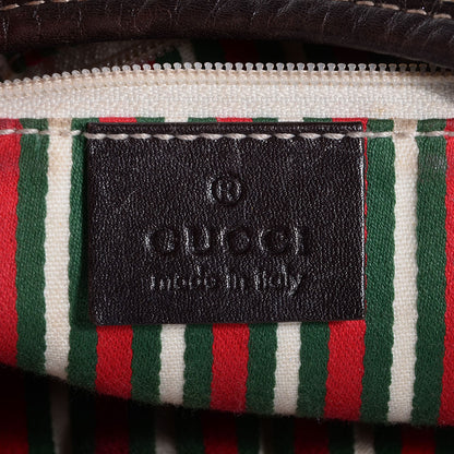 Gucci Monogram GG New Britt Medium Hobo Brown 7 of 8
