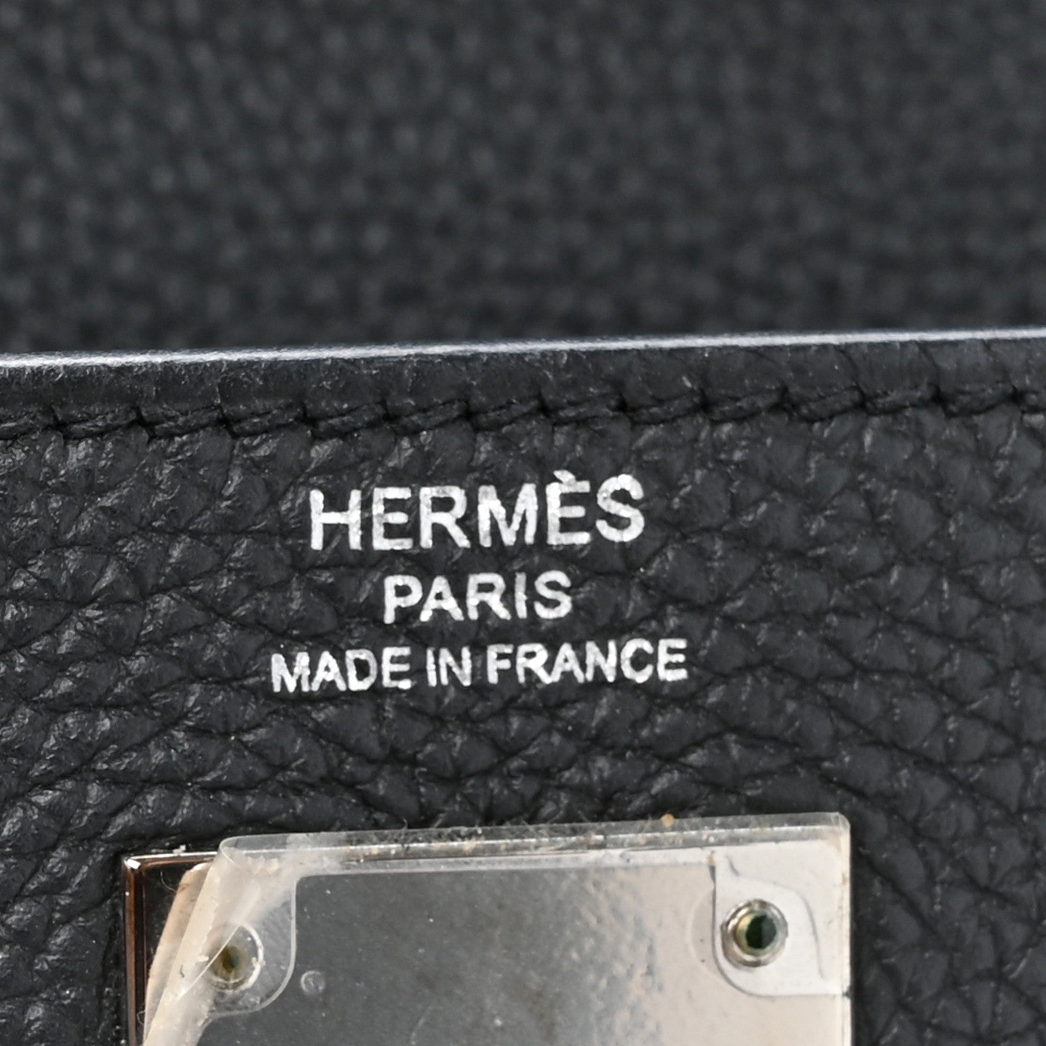 Hermes Togo Kelly Retourne 28 Black 6 of 10