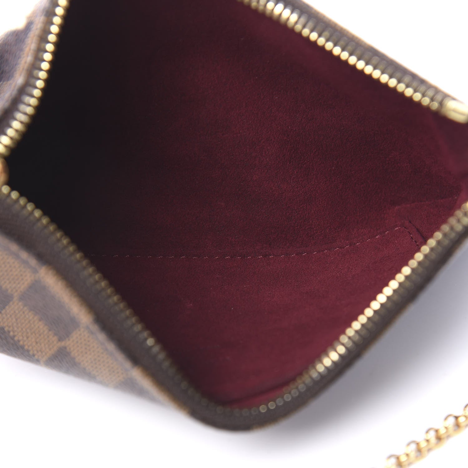 Louis Vuitton Damier Ebene Milla MM Trunk Pochette 5 of 9