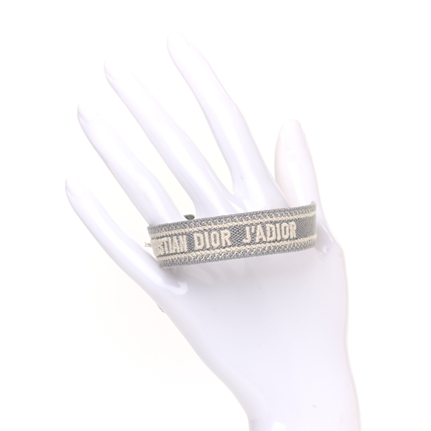 Christian Dior Woven Cotton J'Adior Friendship Bracelet 2 of 3