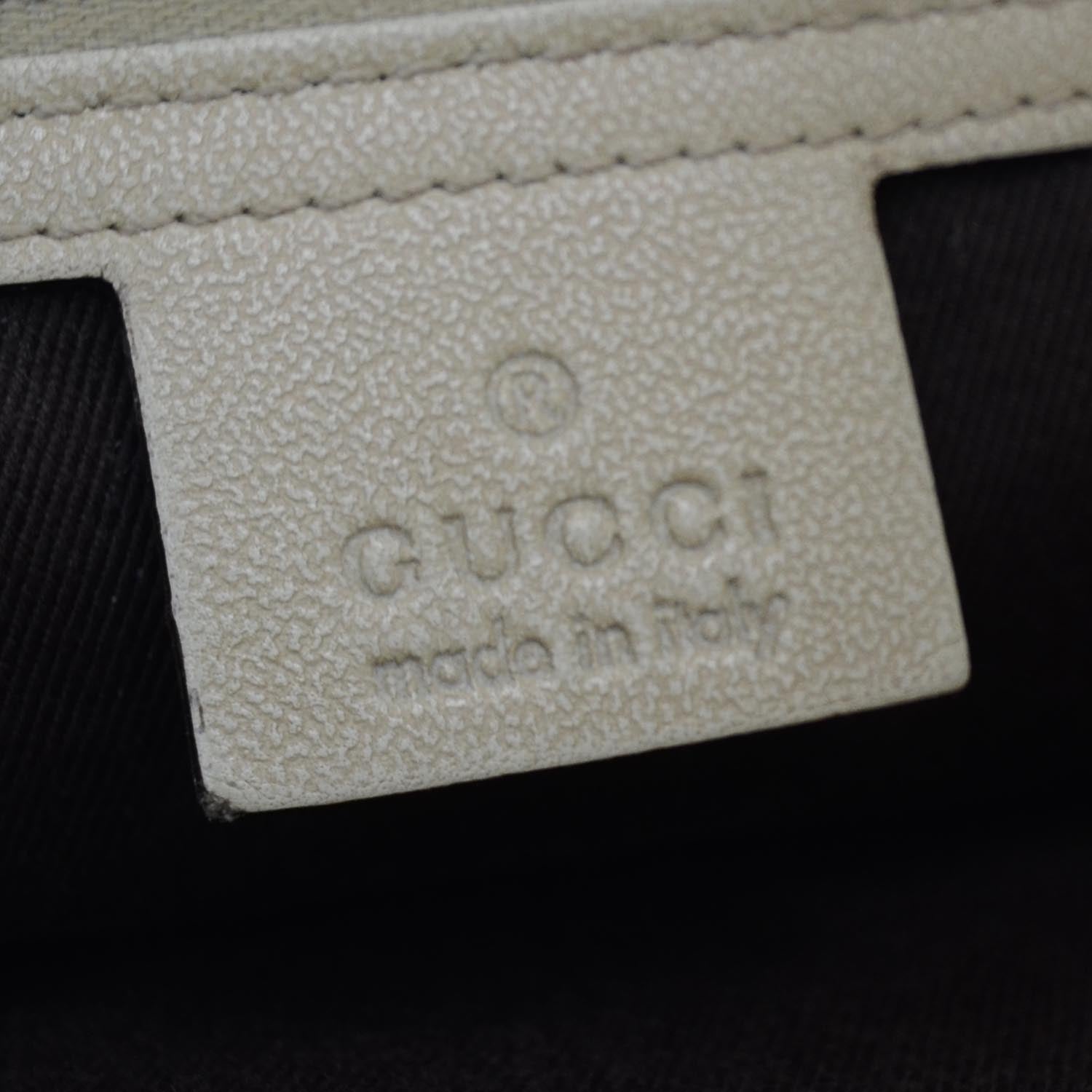 Gucci Canvas Monogram Woven Handle Tote 8 of 12