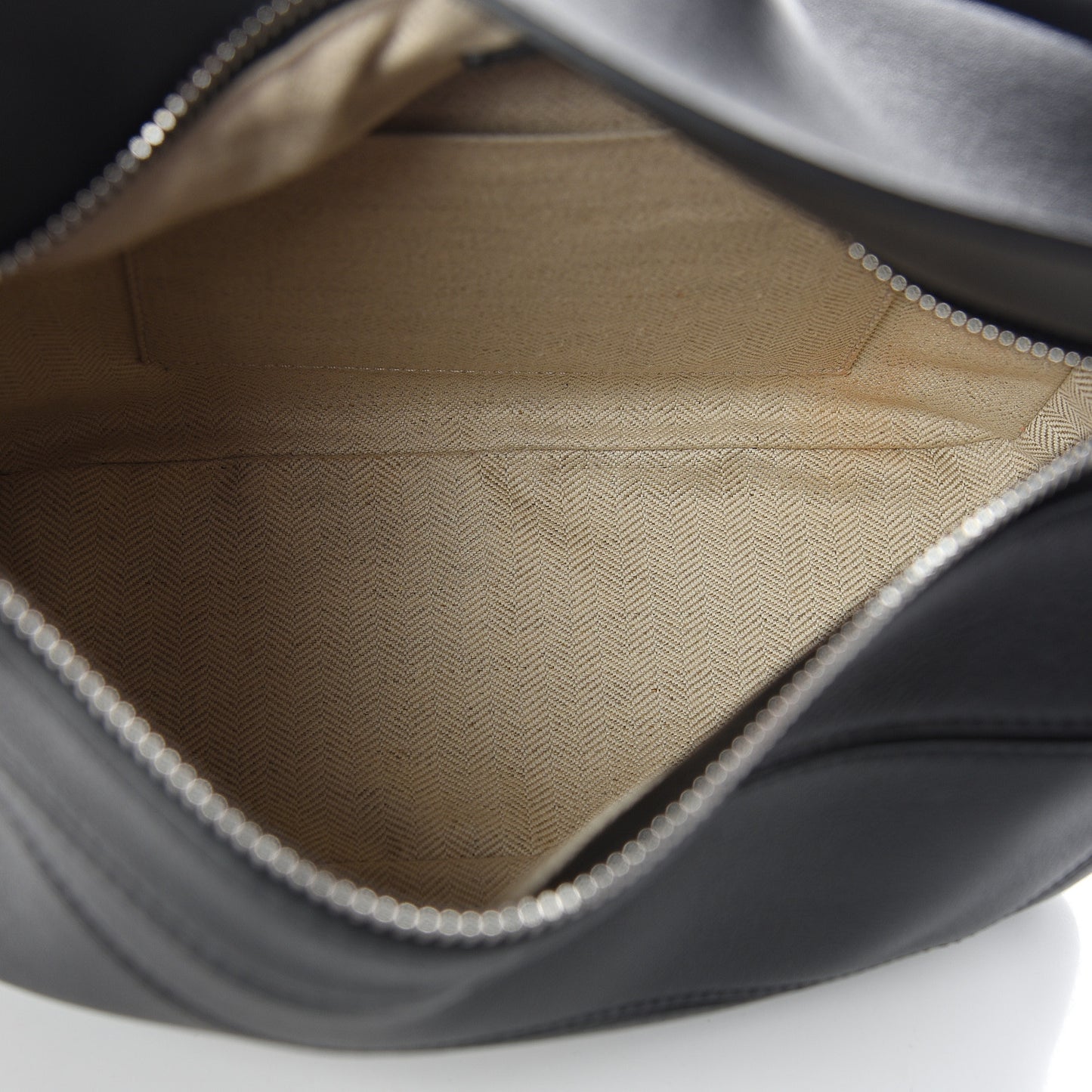 Calfskin Small Puzzle Bag Black