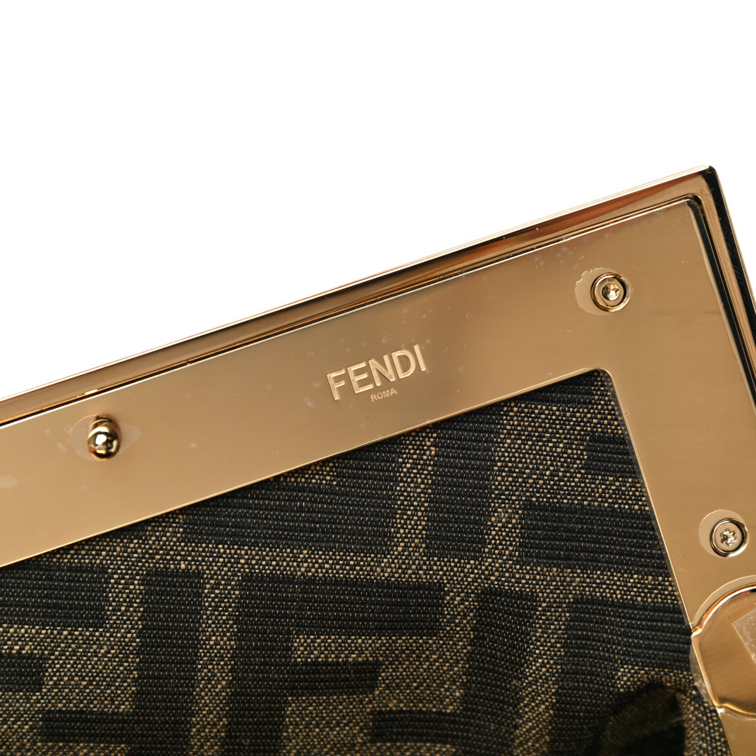 Fendi Shiny Nappa Small Fendi First Caramello 7 of 13