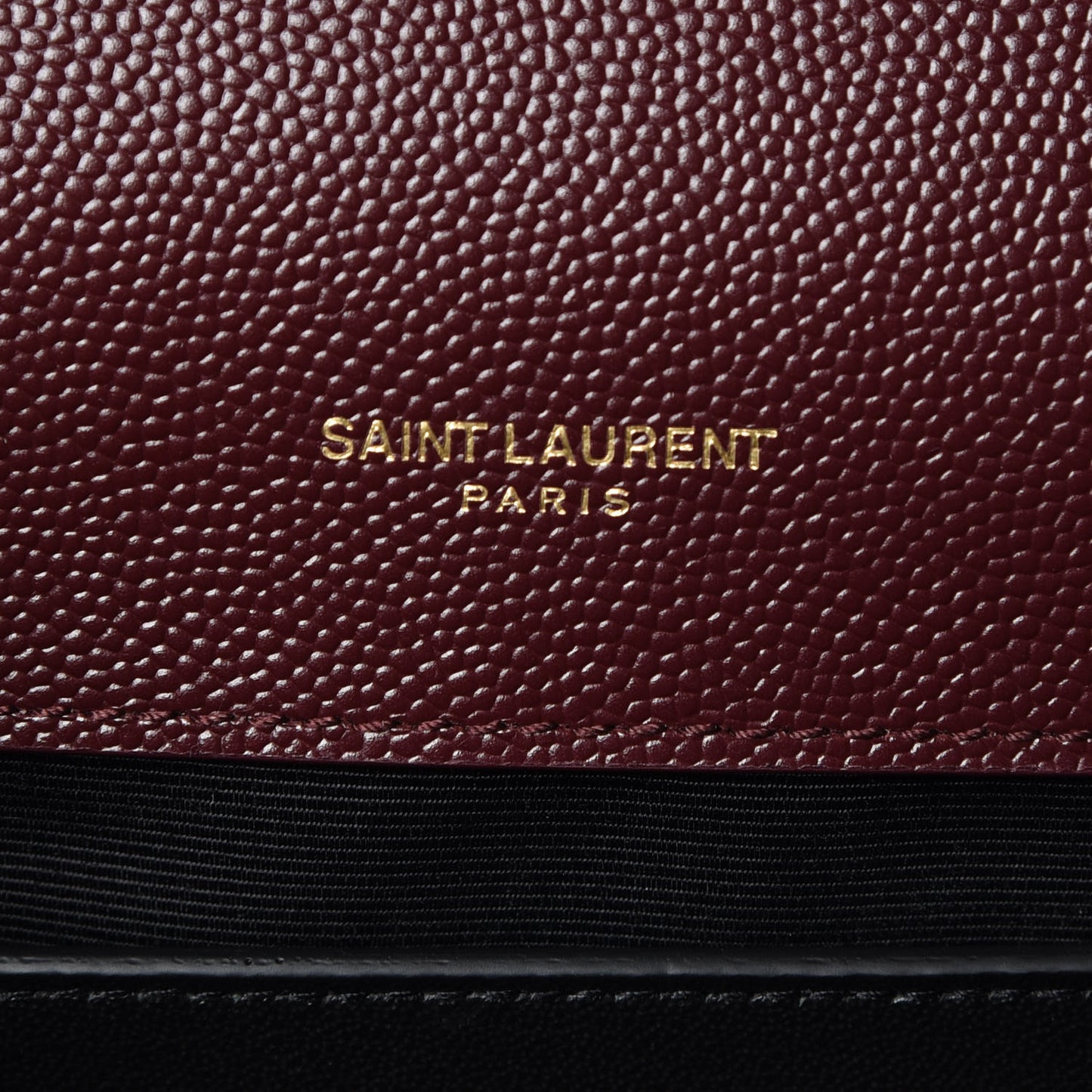 Grain De Poudre Textured Mixed Matelasse Medium Triquilt Monogram Satchel Rouge Legion