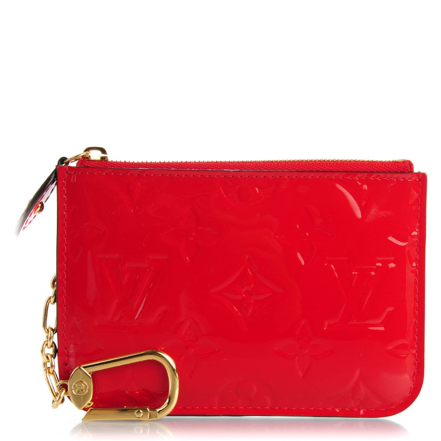 Louis Vuitton Vernis Key Pouch NM Cherry 1 of 7