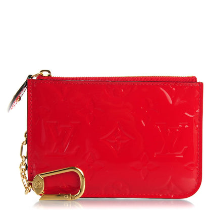 Louis Vuitton Vernis Key Pouch NM Cherry 1 of 7