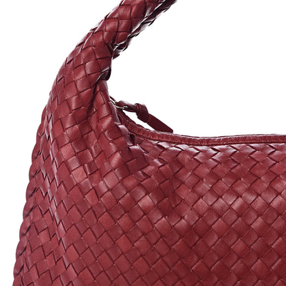 Bottega Veneta Nappa Intrecciato Medium Veneta Hobo Vermillion 9 of 13