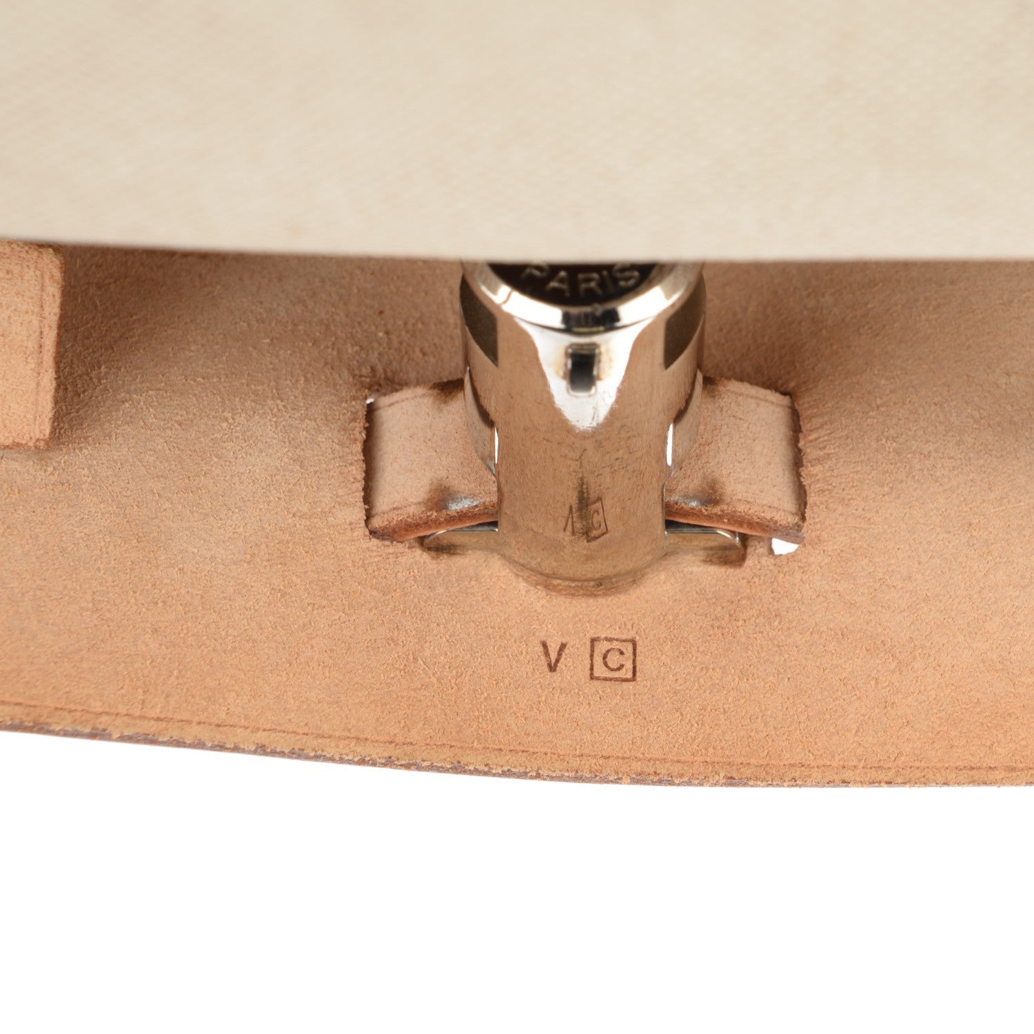 Hermes Toile Vache Calfskin Herbag 30 PM Backpack Natural 13 of 14