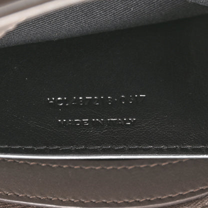 Saint Laurent Calfskin Y Quilted Monogram Small Loulou Chain Satchel Pebble 7 of 8