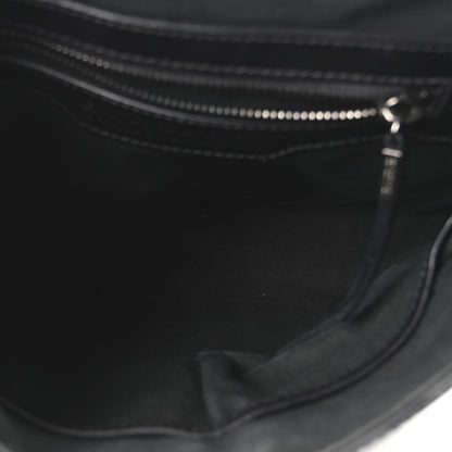 Burberry Smoked Check Vaughan Crossbody Bag Black 5 of 10