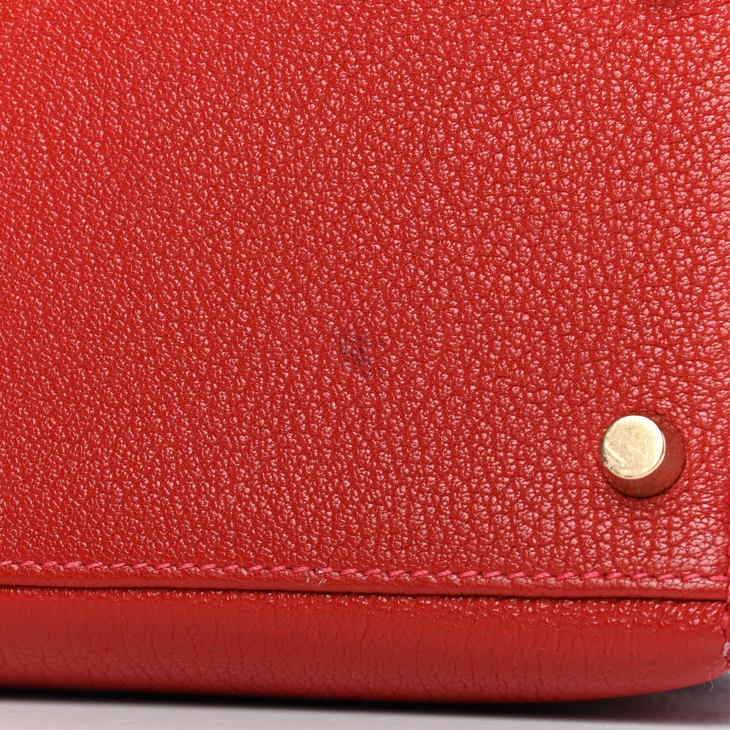Hermes Chevre Mysore Kelly Sellier 28 Vermillion 36 of 37