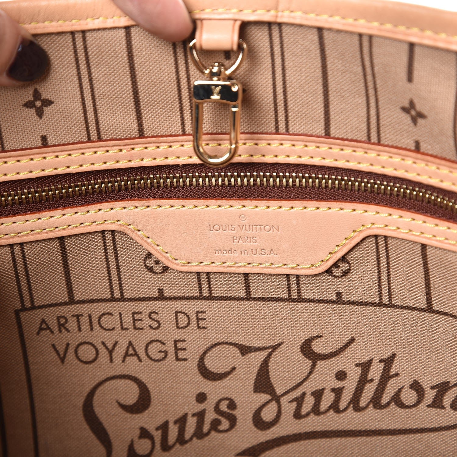 Louis Vuitton Monogram Neverfull PM 6 of 7