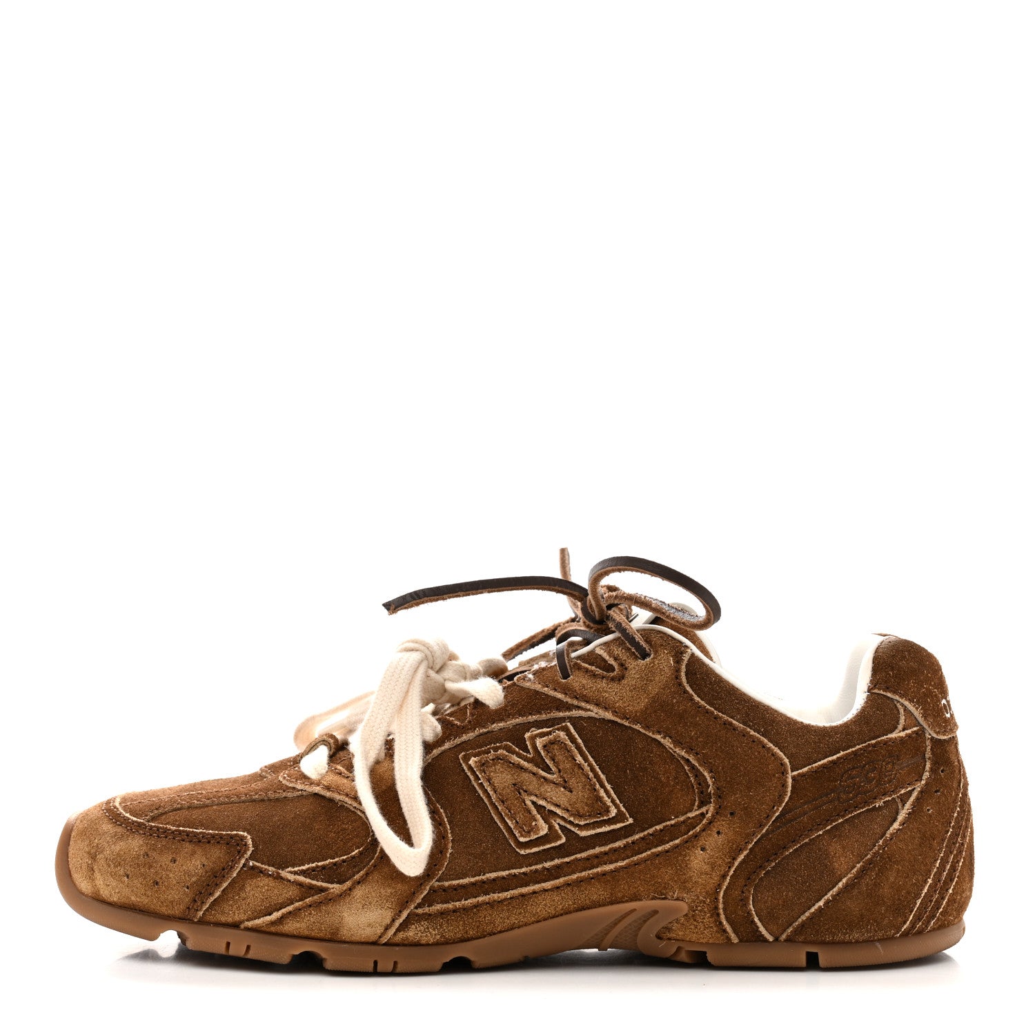 Miu Miu X NEW BALANCE Suede 530 SL Sneakers 35.5 Cinnamon 1 of 12