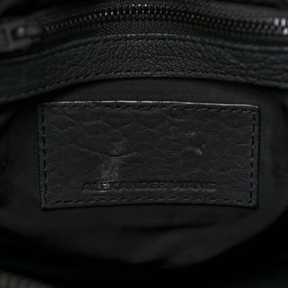 Alexander Wang Pebbled Lambskin Rockie Black Iridescent Hardware 5 of 14