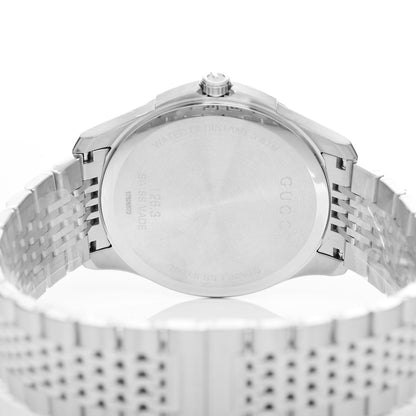 Gucci Stainless Steel 40mm G-Timeless Quartz Watch Brown 5 of 9