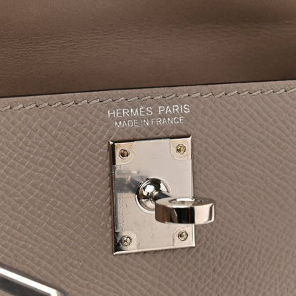 Hermes Epsom Mini Kelly Sellier 20 Gris Asphalte 6 of 12