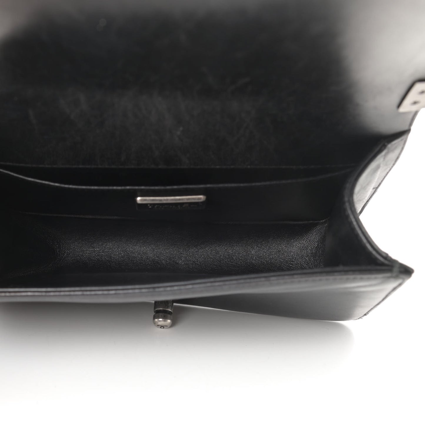 Galuchat Stingray Small Boy Flap Black